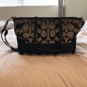 Coach diaper bag